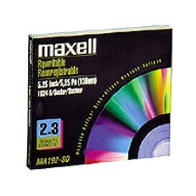 Maxell 5.25 2.3 GB Manyetik Optik Disk 130mm (MO2300) (T2167) hemen satın al!