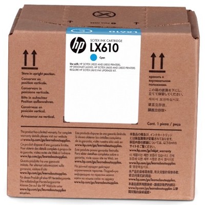 HP CN670A LX610 Mavi Lateks Mürekkep Kartuşu - L65500 / LX850 (T2237) hemen satın al!