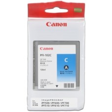 Canon PFI-102C Mavi Orjinal Kartuş - IPF500 / IPF600