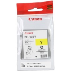 Canon PFI-102Y Sarı Orjinal Kartuş - IPF500 / IPF600