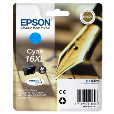 Epson C13T16324020 (16XL) Mavi Orjinal Kartuş - WF-2010 (T2293) hemen satın al!
