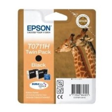 Epson C13T07114H Siyah Orjinal Kartuş İkili Paket - Stylus SX215