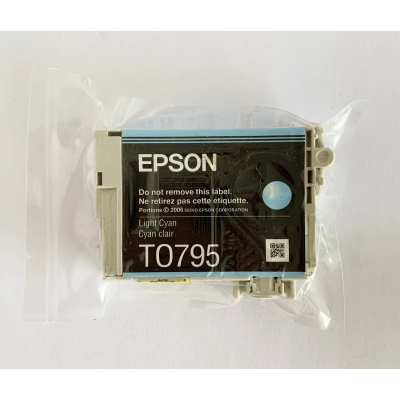Epson C13T07954020 (T0795) Açık Mavi Orjinal Kartuş - Stylus Photo 1400 (U) (T2332) hemen satın al!