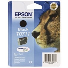 Epson C13T07114021 Siyah Orjinal Kartuş - Stylus SX215