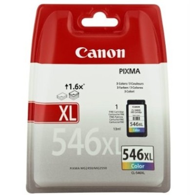 Canon CL-546XL (8288B001) Renkli Orjinal Kartuş - MG2450 / MG2550 (T2378) hemen satın al!