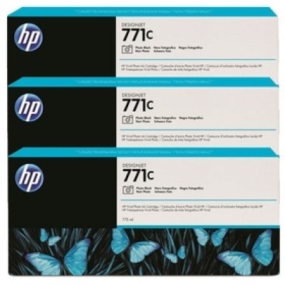 HP B6Y37A (771C) Foto Siyah 3lü Plotter Kartuşu - DesignJet Z6200 (T2388) hemen satın al!