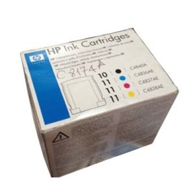HP C4840A / C4836A / C4837A / C4838A (10 /11) Orjinal Set Kartuş (T2404) hemen satın al!
