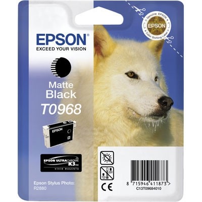 Epson C13T09684020 (T0968) Mat Siyah Orjinal Kartuş - Photo R2880 (T2472) hemen satın al!