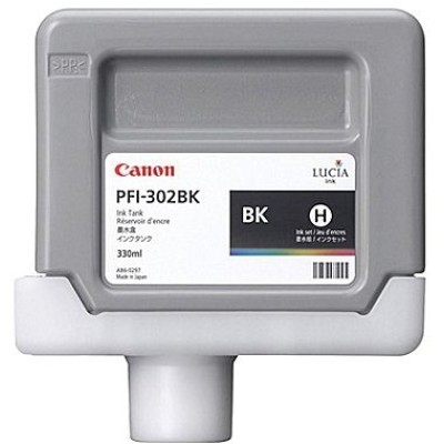 Canon PFI-302BK (2216B001AA) Siyah Orjinal Kartuş 330 Ml. - iPF8000 / iPF8100 (T2491) hemen satın al!
