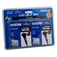 Brother LC37BK Siyah 2'li Paket Orjinal Kartuş - DCP-110C / DCP-115C