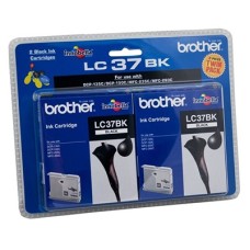 Brother LC37BK Siyah 2'li Paket Orjinal Kartuş - DCP-110C / DCP-115C