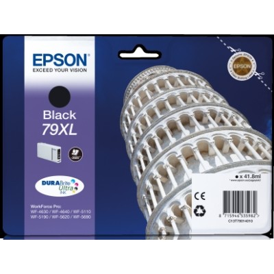 Epson C13T79014010 (79XL) Siyah Orjinal Kartuş - WF-4630 (T2576) hemen satın al!