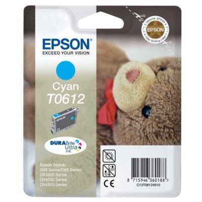 Epson C13T06124020 (T0612) Mavi Orjinal Kartuş - DX3800 / DX3850 (U) (T2584) hemen satın al!