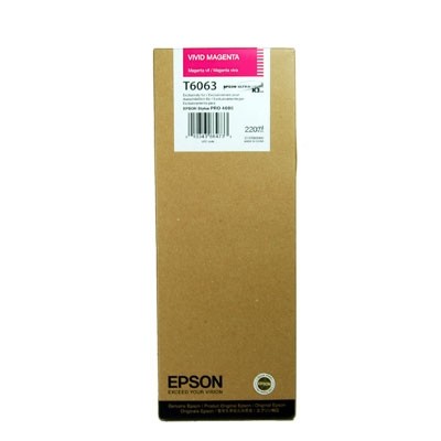Epson C13T606300 (T6063) Kırmızı Orjinal Kartuş - Stylus Pro 4800 (T2619) hemen satın al!