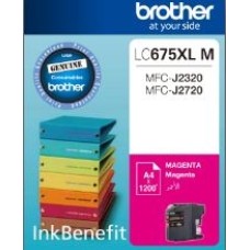 Brother LC675XLM Yüksek Kapasite Kırmızı Orjinal Kartuş - MFC-J2720 / MFC-J2320