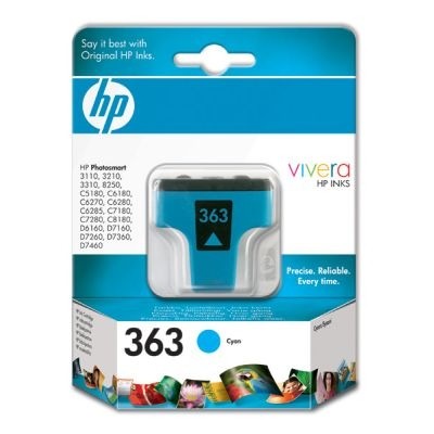 HP C8771E (363) Mavi Orjinal Kartuş - Photosmart 3110 / C5180 (T2704) hemen satın al!