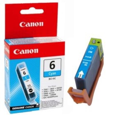 Canon BCI-6C (4706A002) Mavi Orjinal Kartuş - BJC-8200 (T2708) hemen satın al!