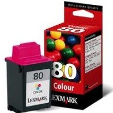 Lexmark 12A1980 Renkli Orjinal Kartuş - 3200
