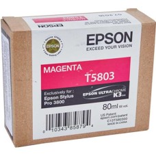 Epson C13T580300 Kırmızı Orjinal Kartuş - Stylus Pro 3800