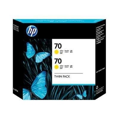 HP CB345A (70) Sarı Orjinal Kartuş 2liPaket - Designjet Z2100 (T2775) hemen satın al!