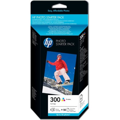 HP CG846EE (300) Renkli Kartuş + 50 Adet Fotoğraf Kağıdı (T2809) hemen satın al!