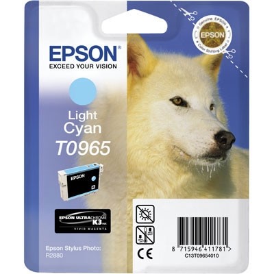 Epson C13T09654020 (T0965) Açık Mavi Orjinal Kartuş - Photo R2880 (T2903) hemen satın al!