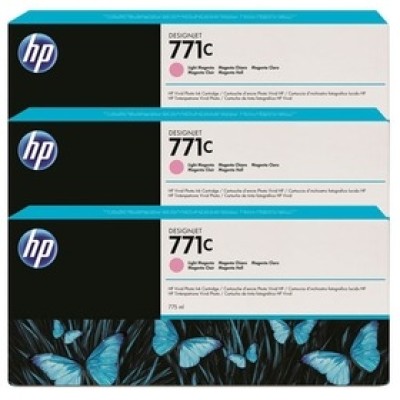 HP B6Y35A (771C) Açık Kırmızı 3lü Plotter Kartuşu - DesignJet Z6200 (T2969) hemen satın al!