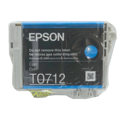 Epson C13T07124020 (T0712) Mavi Orjinal Kartuş - Stylus SX215 (U) (T2983) hemen satın al!