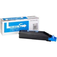 Kyocera TK-855C (1T02H7CEU0) Mavi Orjinal Toner - TasKalfa 400Ci / 500Ci