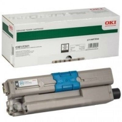 OKI 44973544 / 44973536 Siyah Orjinal Toner - C301 / C321  (T3261) hemen satın al!
