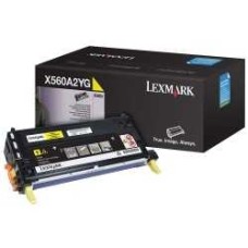 Lexmark X560A2YG Sarı Orjinal Toner - X560N