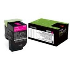 Lexmark 80C80M0 (808M) Kırmızı Orjinal Toner - CX410 / CX510 / CX310