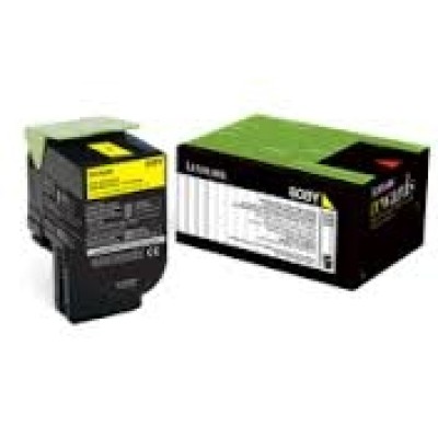 Lexmark 80C80Y0 (808Y) Sarı Orjinal Toner - CX410 / CX510 / CX310 (T3388) hemen satın al!