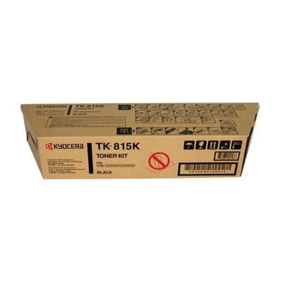 Kyocera TK-815K (370AN010) Siyah Orjinal Toner - KM-C2630 / C2630D (T3419) hemen satın al!
