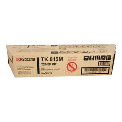 Kyocera TK-815M (370AN410) Kırmızı Orjinal Toner - KM-C2630 / C2630D (T3421) hemen satın al!