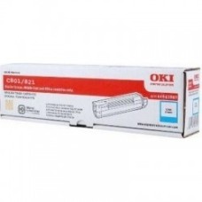 OKI 44643007 Mavi Orjinal Toner - C801 / C821