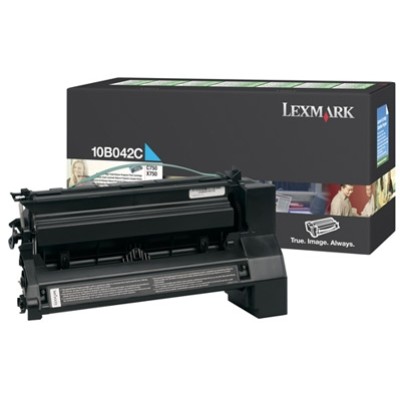 Lexmark 10B042C Mavi Orjinal Toner Yüksek Kapasite - C750 / X750 (T3493) hemen satın al!