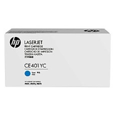 HP CE401YC Mavi Orjinal Toner Yüksek Kapasite - Laserjet M551 / M570
