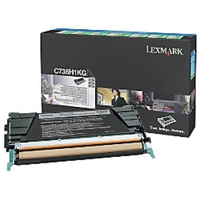 Lexmark C736H1KG Siyah Orjinal Toner - C736 / X736  (T3538) hemen satın al!