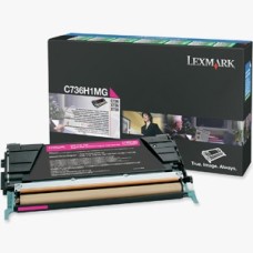 Lexmark C736H1MG Kırmızı Orjinal Toner - C736 / X736