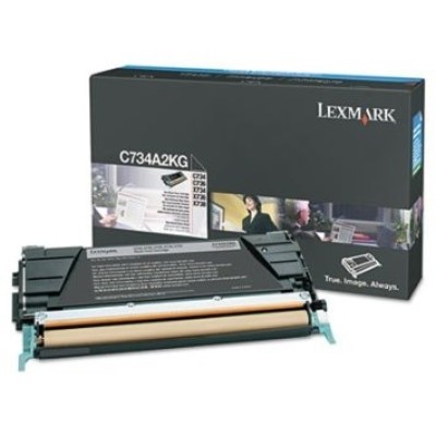 Lexmark C734A2KG Siyah Orjinal Toner - C734 / C736  (T3540) hemen satın al!