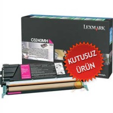 Lexmark C5240MH Kırmızı Orjinal Toner - C524 / C534