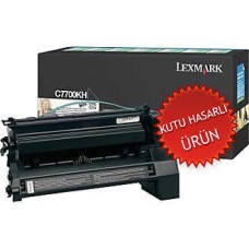 Lexmark C7700KH Siyah Orjinal Toner Yüksek Kapasite - C770 / C772