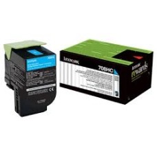 Lexmark 70C8HC0 708HC Mavi Orjinal Toner - CS310 / CS410
