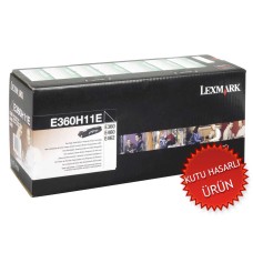 Lexmark E360H11E Siyah Orjinal Toner Yüksek Kapasite - E360 / E460