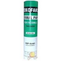 Tekofaks HSP-10-A31 Muadil Faks Kağıdı Termal Rulo - 210x30m