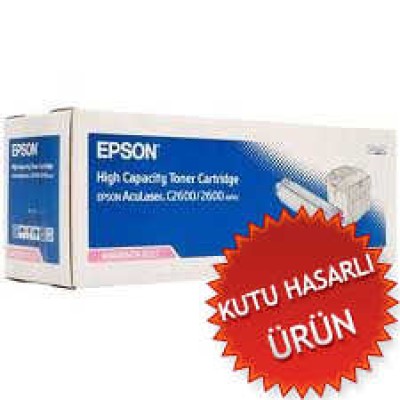 Epson C13S050227 Kırmızı Orjinal Toner Yüksek Kapasite - C2600 / C2600N (T4176) hemen satın al!