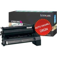 Lexmark C782X1MG Kırmızı Orjinal Toner - C782 / X782E
