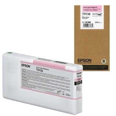 Epson C13T913600 (T9136) Açık Kırmızı Orjinal Kartuş - SC-P5000 / SC-P7000 (T9029) hemen satın al!