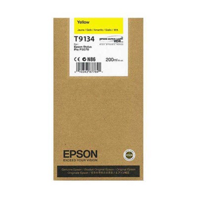 Epson C13T913400 (T9134) Sarı Orjinal Kartuş - SC-P5000 / SC-P7000 (T9030) hemen satın al!